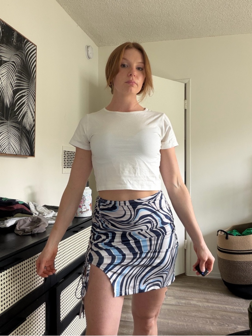 Blue Swirl Women’s Skirt